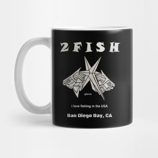 San Diego Ca., I love fishing in the USA Mug